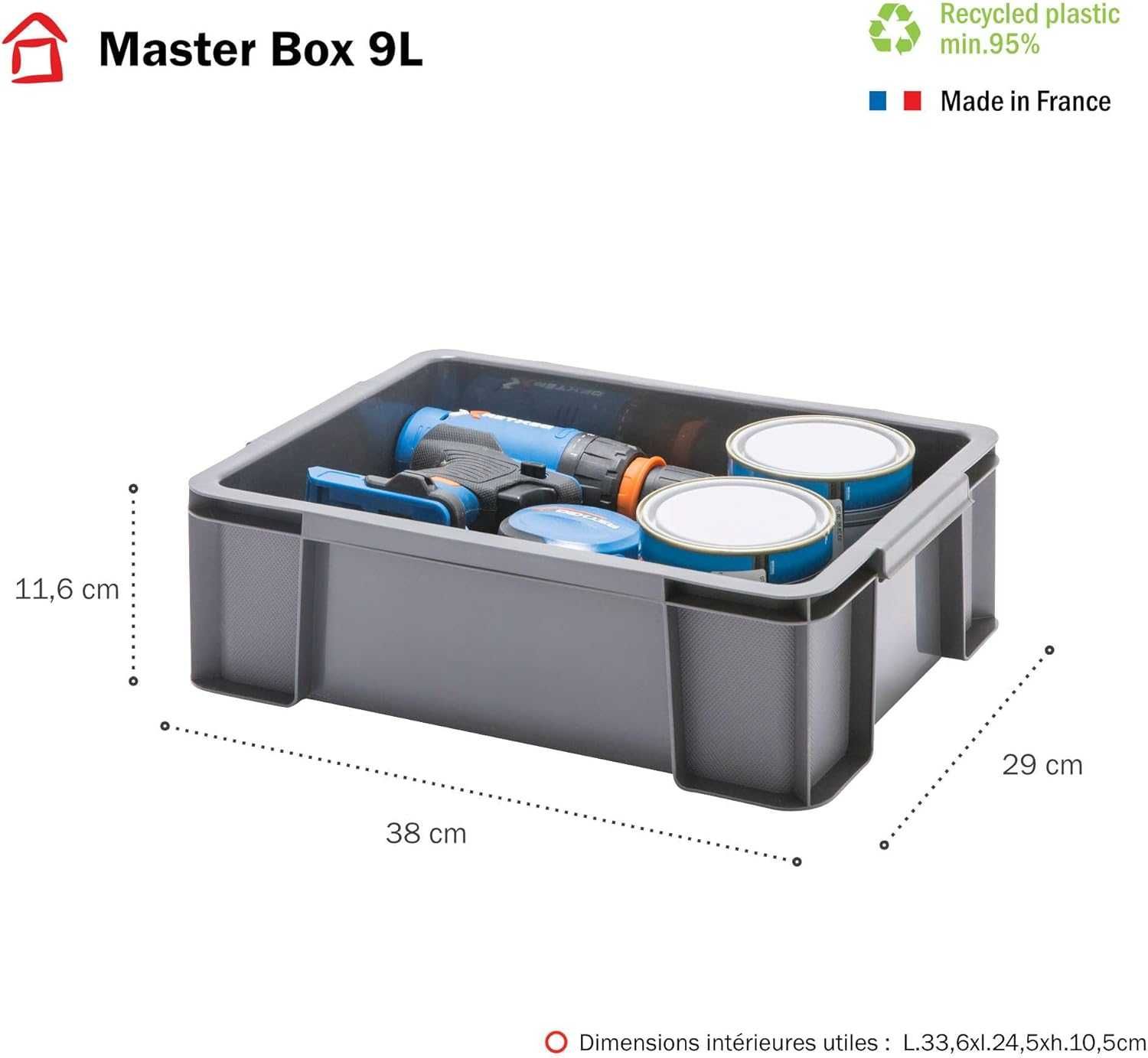 SUNDIS Master Box, pojemnik do przechowywania 9L