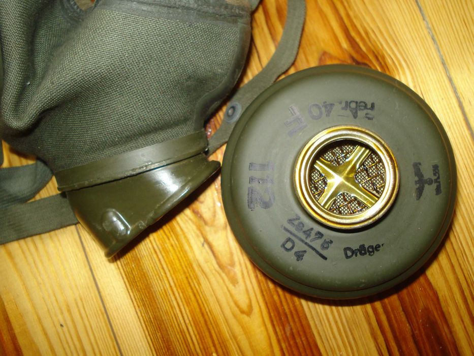 niemiecka maska p. gaz z 1940