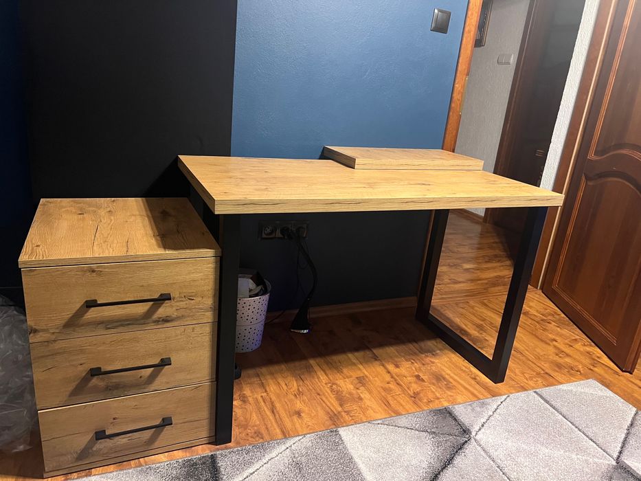 Meble stół / biurko , szuflady , stolik Dąb Lancelot