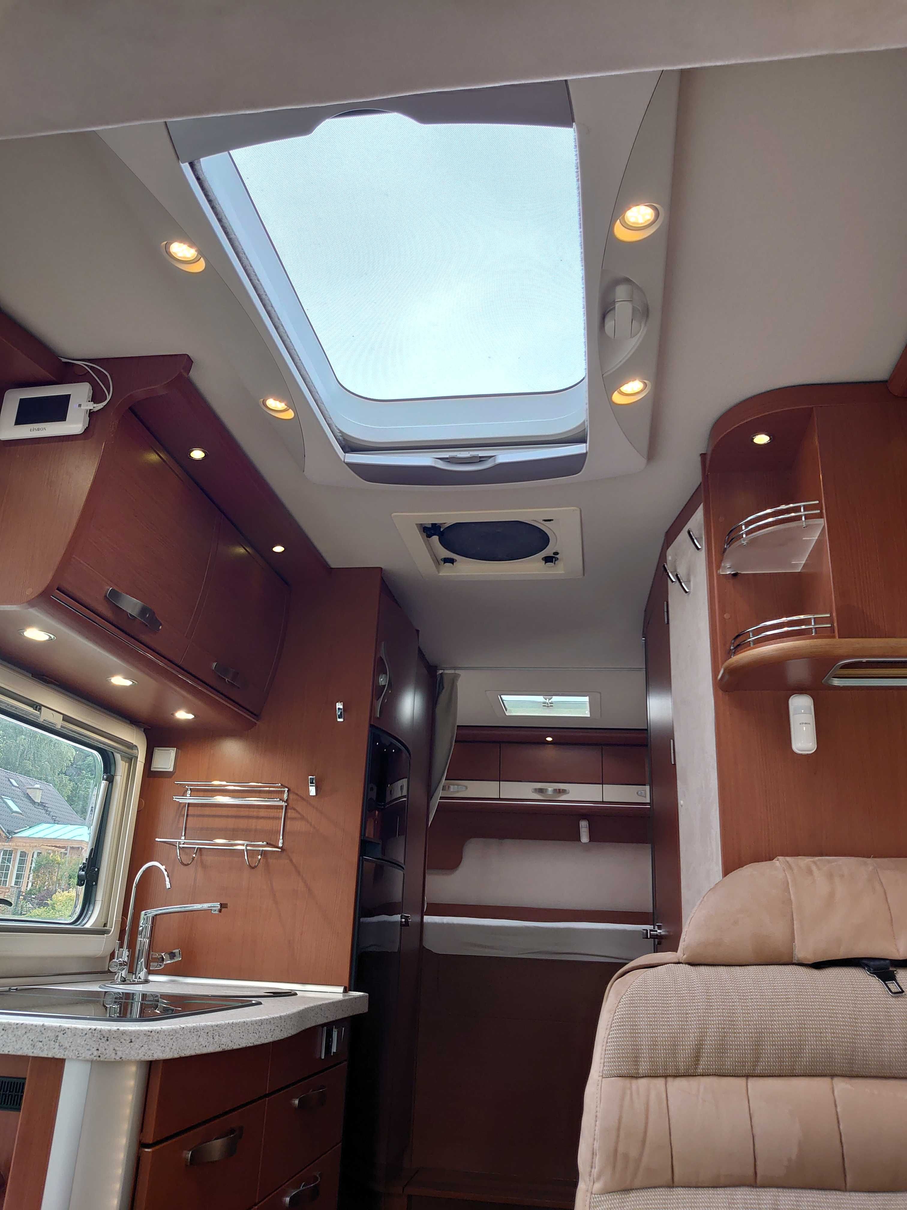 Hymer MB Sprinter Automat 3.0 V6 Integra, Goldshmitt podpory hydr 2014