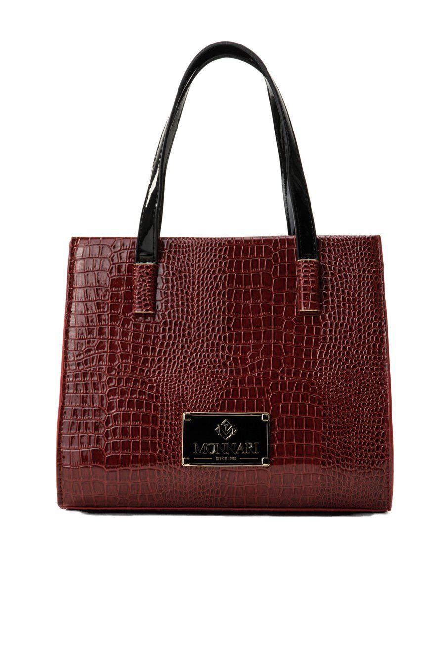 torba damska monnari – elegancja z lakierowanym panelem