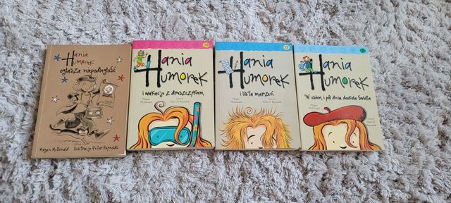 Zestaw 4 książek Hania Humorek