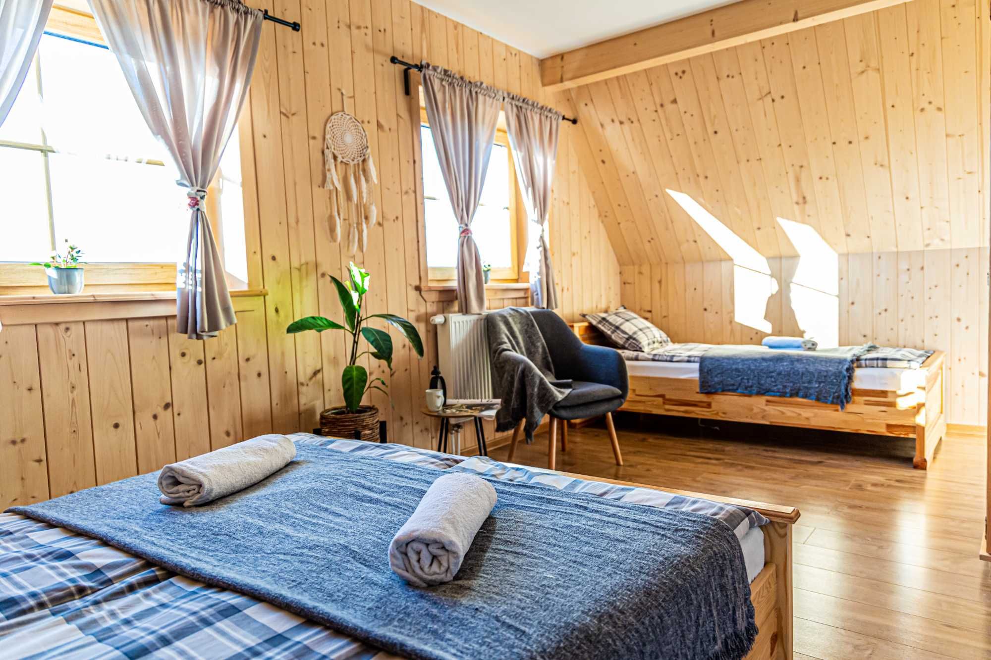 Farmerska Chata domek na wynajem balia - Czarna Góra, Białka, Zakopane