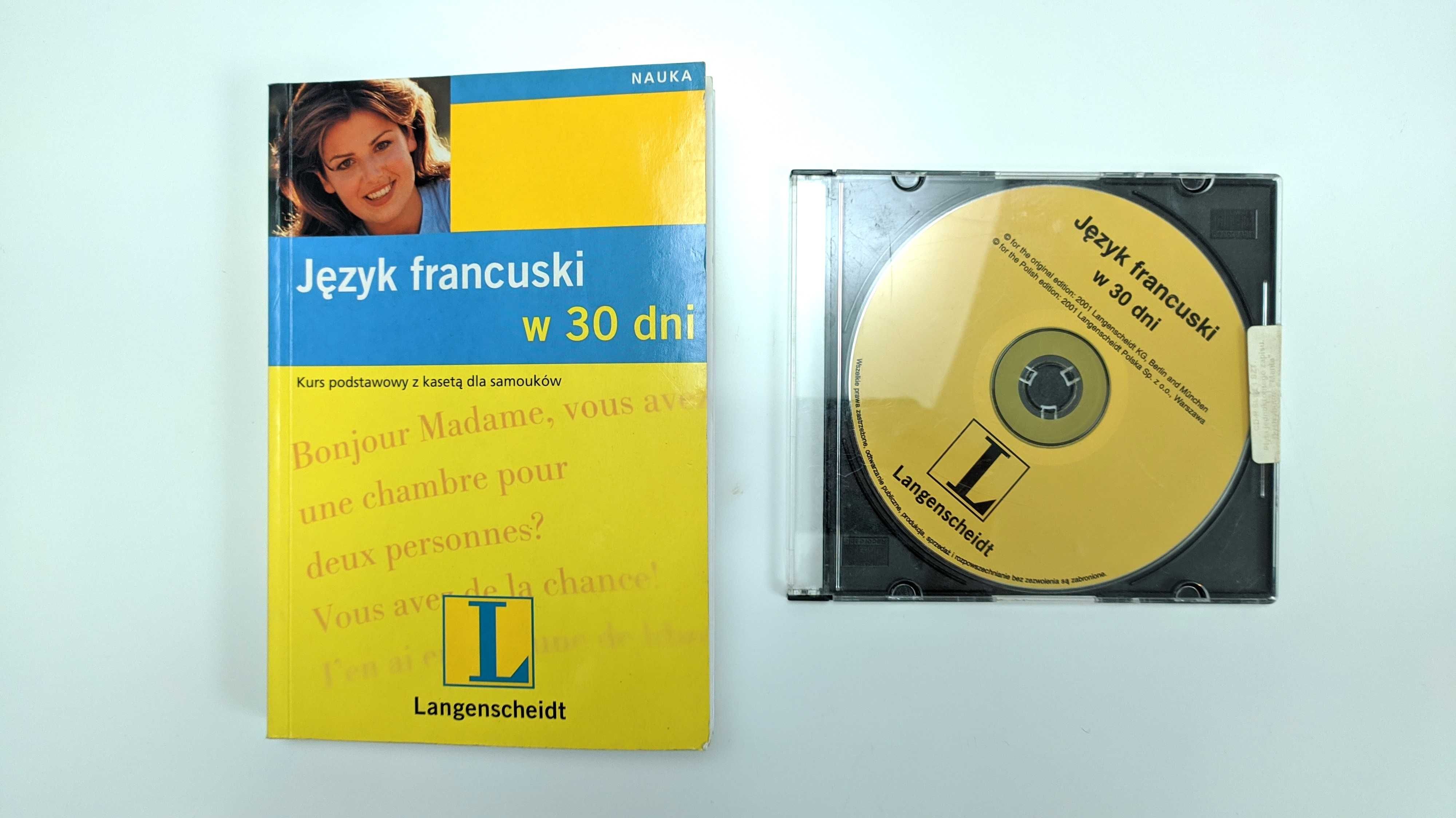 Język francuski w 30 dni. Micheline Funke. Podręcznik + płyta CD