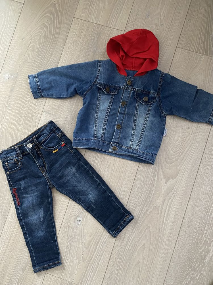 Джинсова куртка та джинси для хлопчика