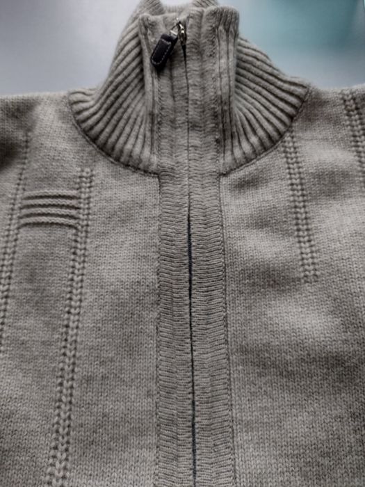 Męski sweter zapinany XL wełniany turecki