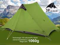 Namiot ultralekki Lanshan 2 Plus dwuosobowy 3F bardzo lekki 1060 g