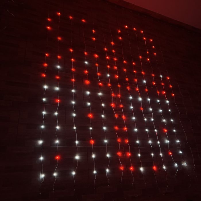 Умная гирлянда штора 3мх3м