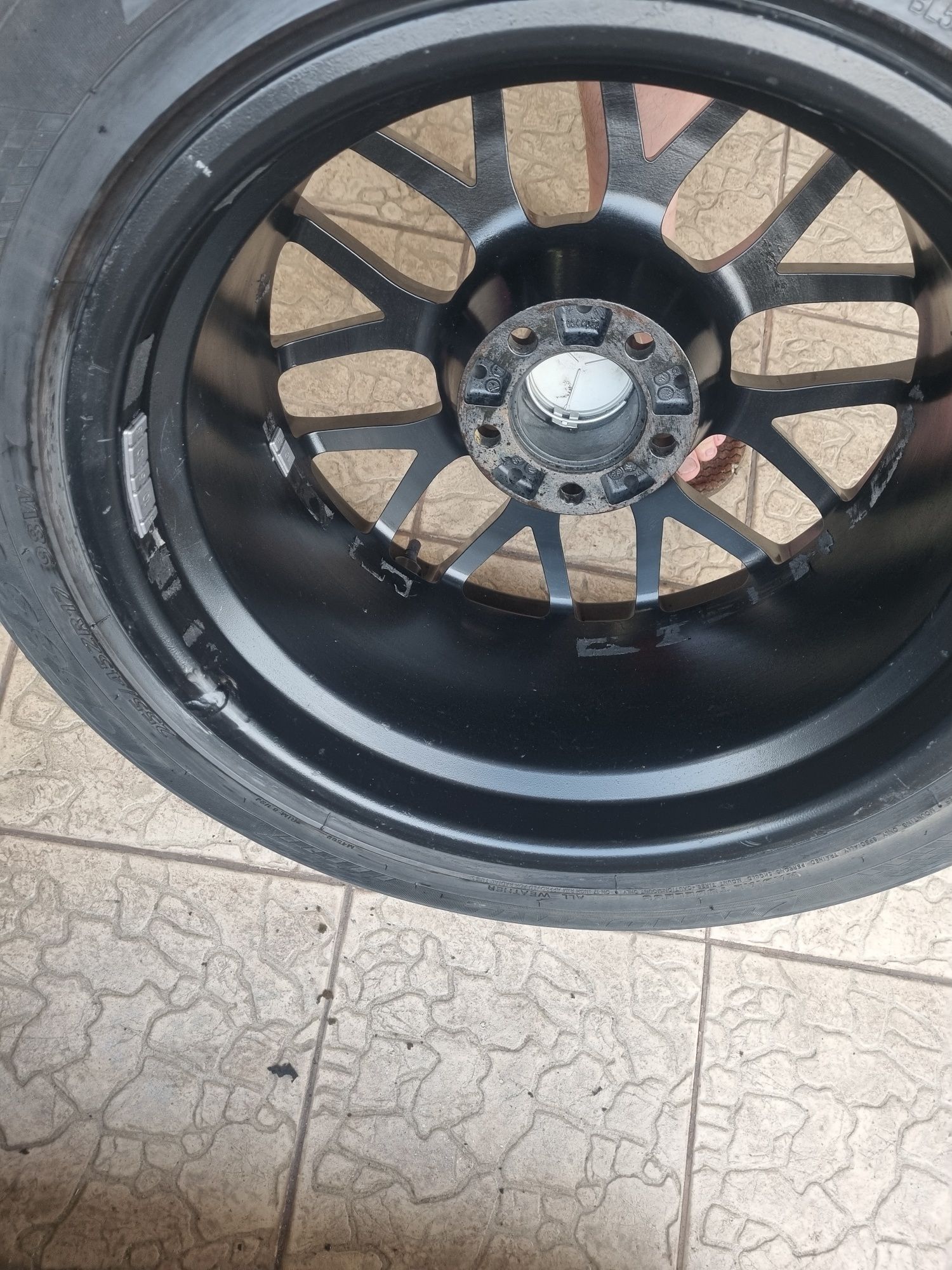 Диски BBS R17 разноширокие оригинал с резиной