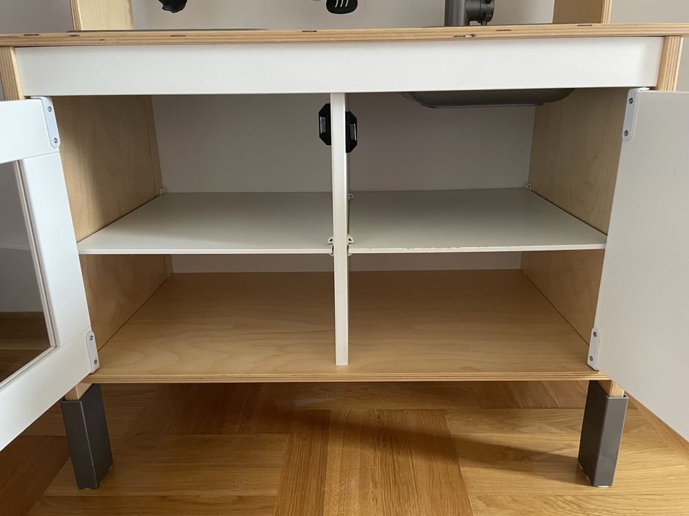 Kuchnia dla dzieci do zabawy Duktig Ikea biała