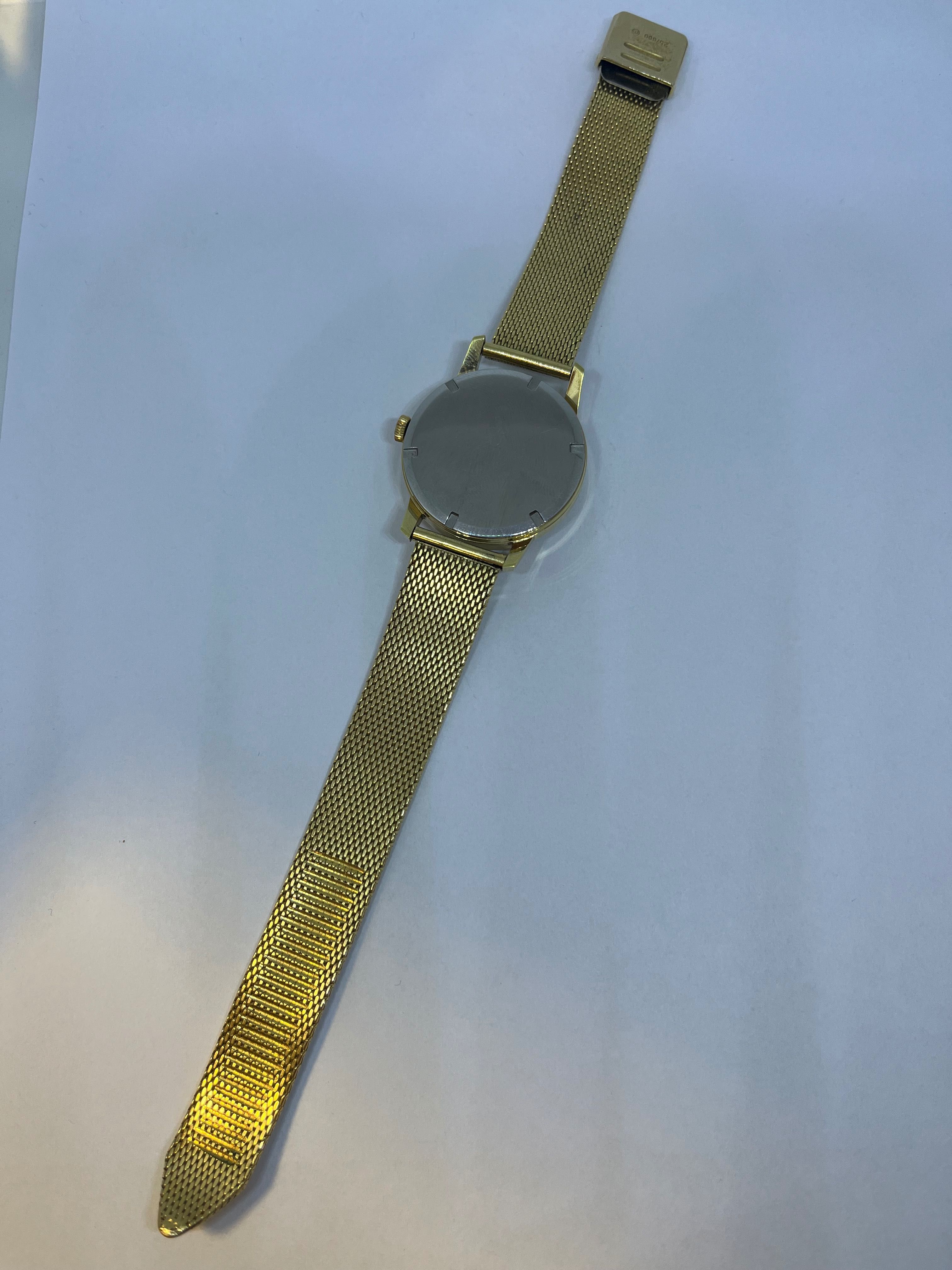 Zegarek mechaniczny ZENITH 19 jewels pozłacany AU20 vintage lata 60te