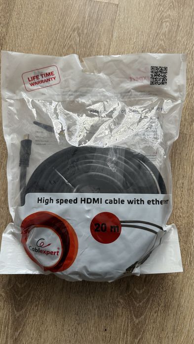 Кабель CABLEXPERT HDMI/HDMI 1.4 20 м - 1200 грн.
