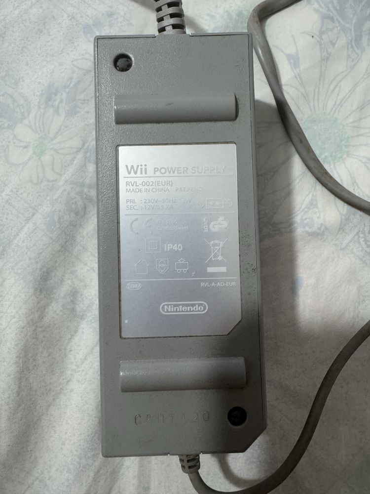 Nintendo Wii Cabo de alimentação