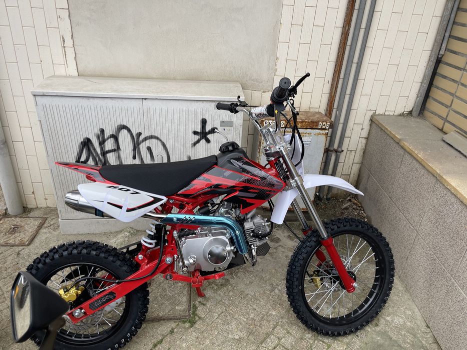 Motocross Pit bike 125cc novas com aranque electrico