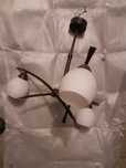 lampa sufitowa/ żyrandol 3 punktowy
