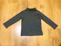 rozm 98 H&M sweter golf szary cienki Uniseks