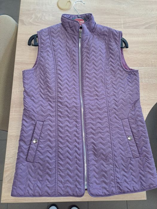 Bezrękawnik damski, wrzosowy, rozmiar 12