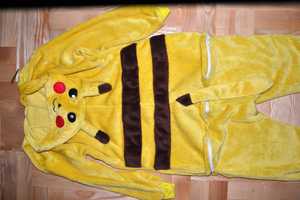 26^ pokemon Pikachu puchaty strój piżama przebranie  42/44