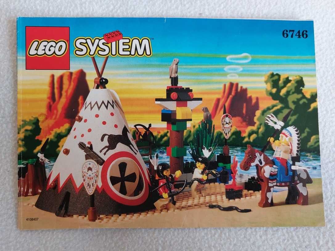 Lego Instrukcja - western 6746 Indian Chiefs Tepee