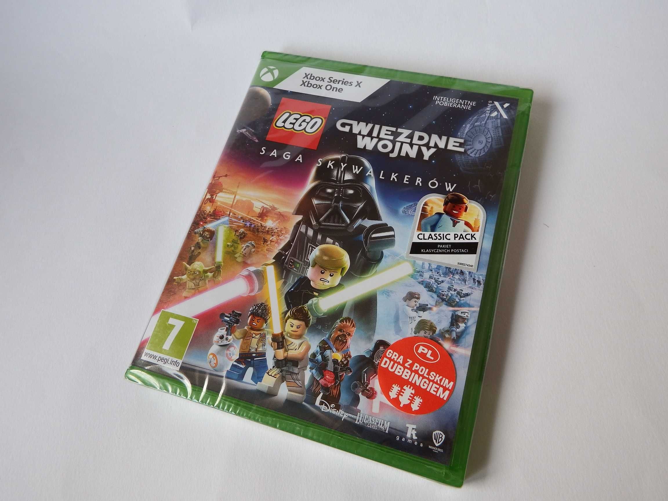 gra XBOX ONE XBOX SERIES X LEGO Saga Skywalkerów PL nowa zafoliowana