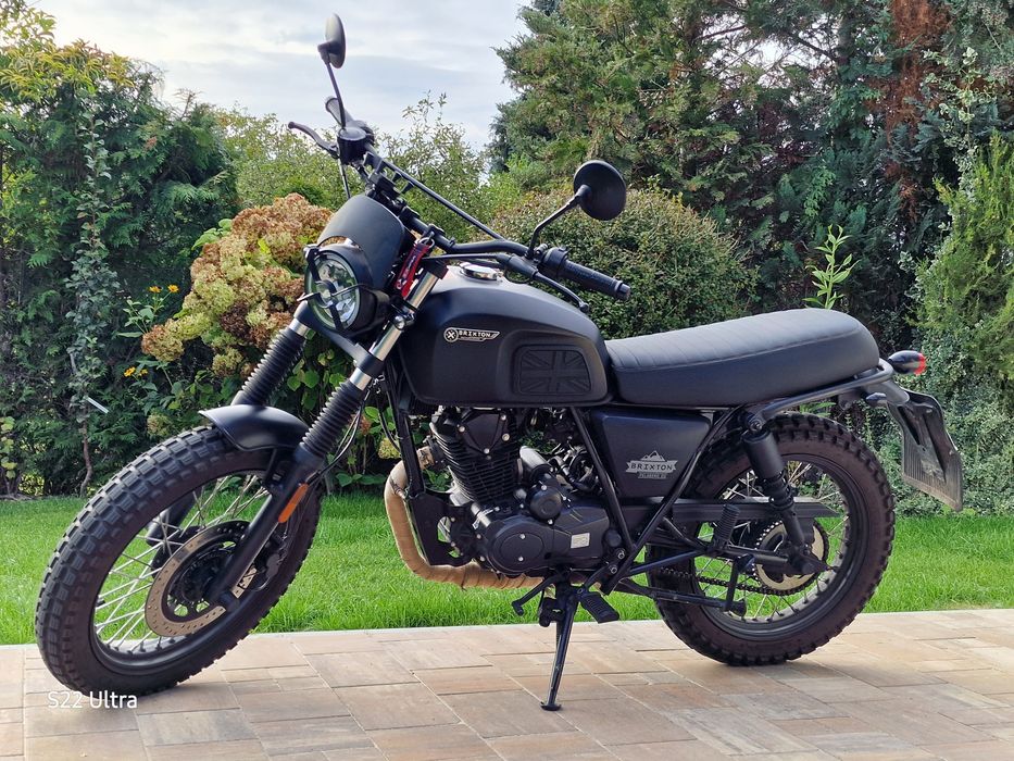 Motocykl Brixton Felsberg 125 #scrambler #caferacer #kat.B