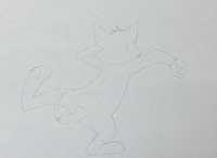The Tom and Jerry Show (1975 TV series) - Original Drawing of Tom,