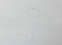The Tom and Jerry Show (1975 TV series) - Original Drawing of Tom,