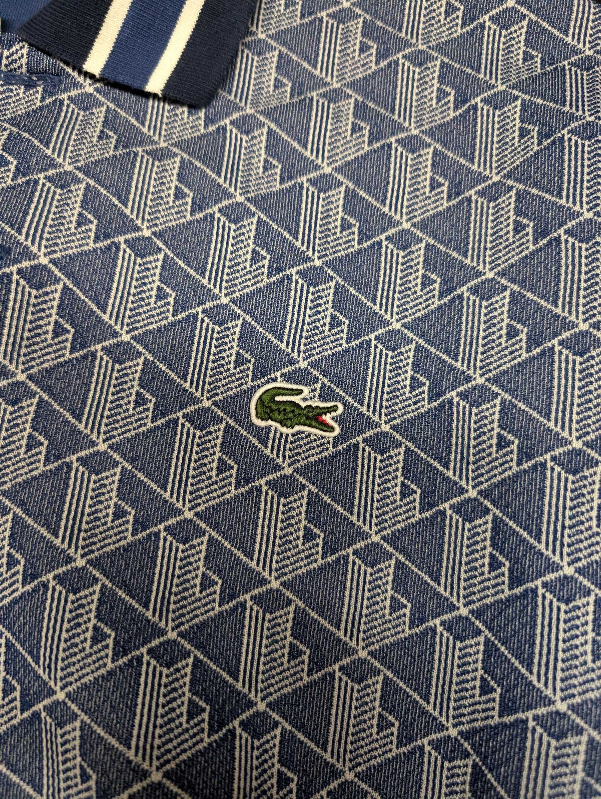Поло чоловіче Lacoste Classic Fit Monogram Paris Polo Shirt