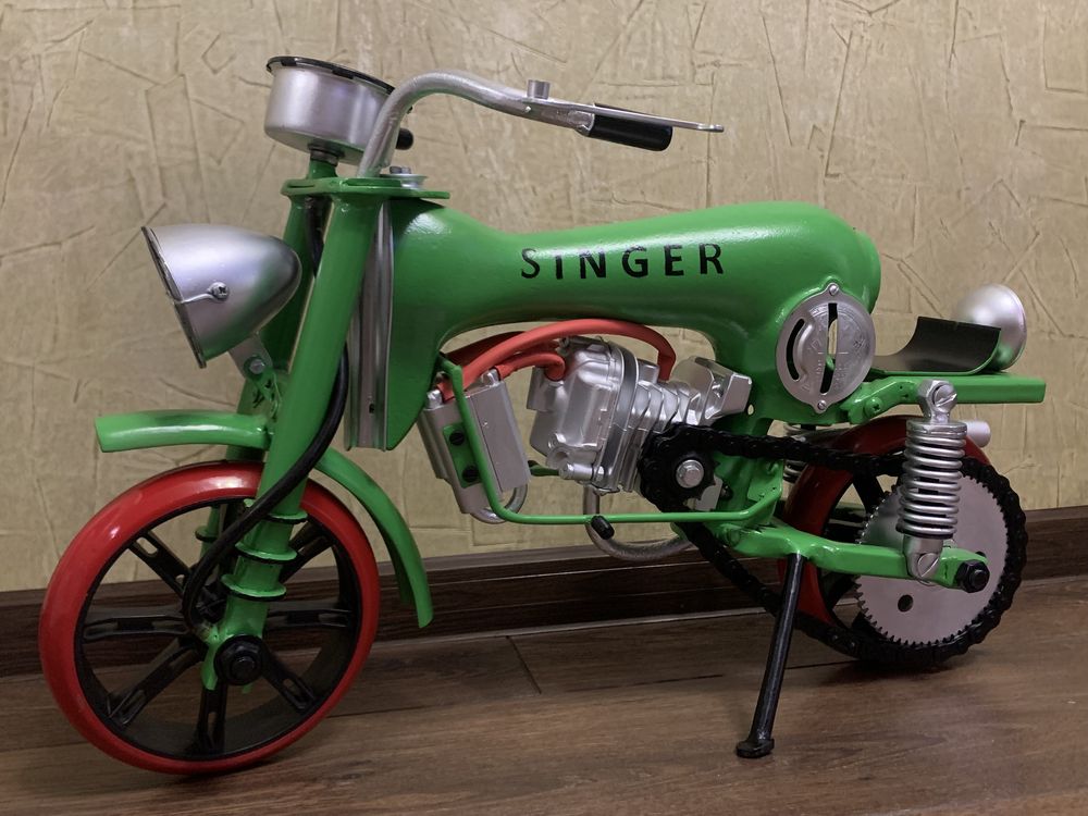 Машини та мотоцикли від Singer антикваріат, барбершоп на подарунок
