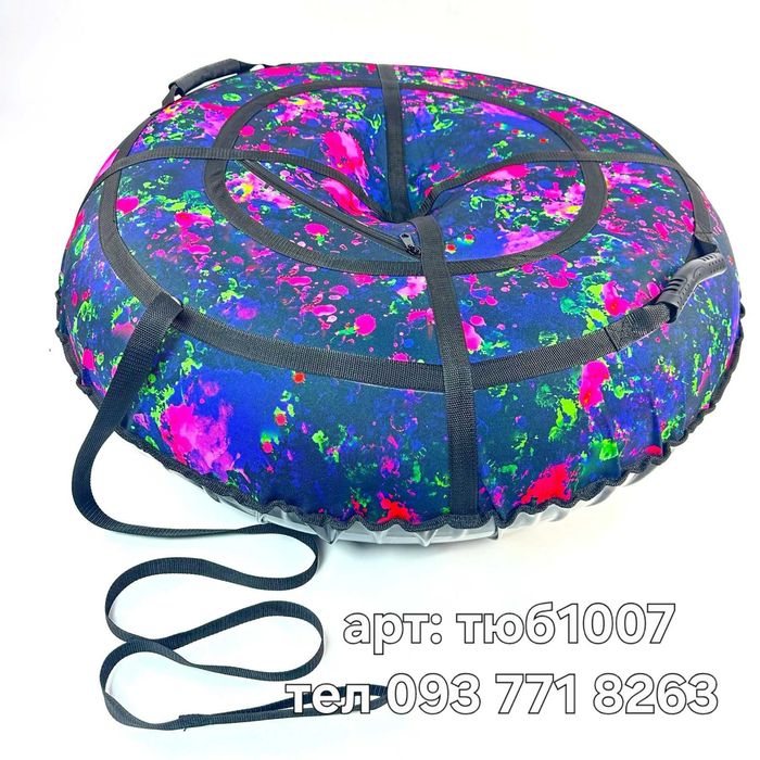 Надувна ватрушка - тюбинг, пончик, санки, плюшка