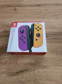 Oryginalne Joy-ceny fioletowo-pomarańczowe Nintendo Switch