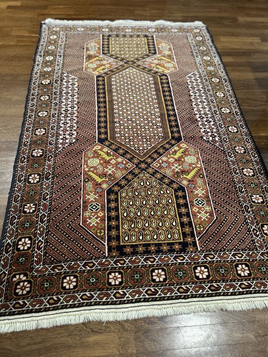 Tapete Persa, original em pura lã feito à mao, lavado, 190x115