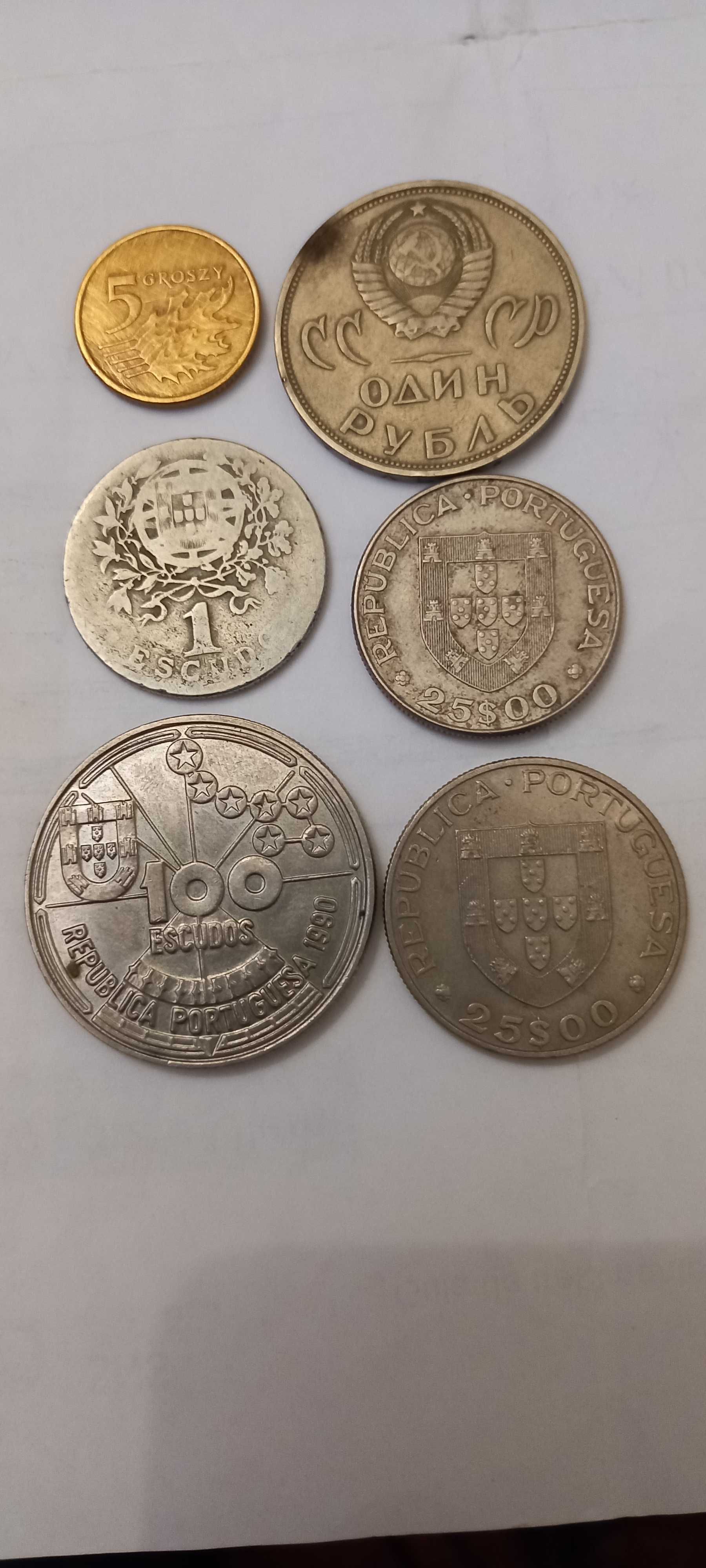 moedas pais Rússia raras -pais português d coleção antigas 5º anuncio