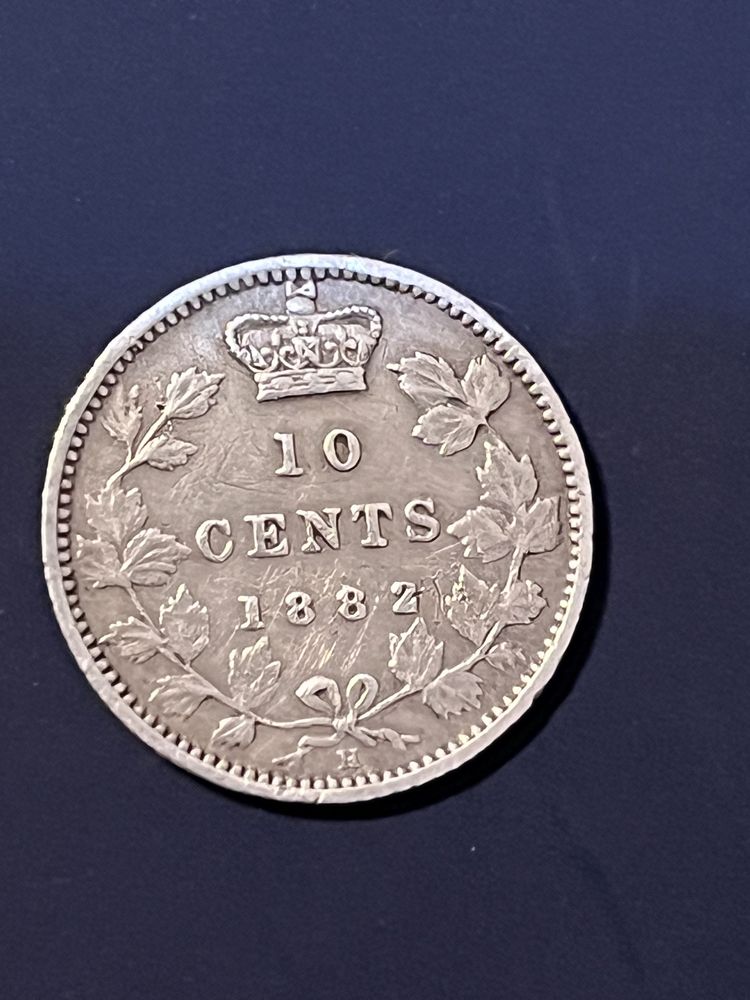 Canada 10 cets 1882
