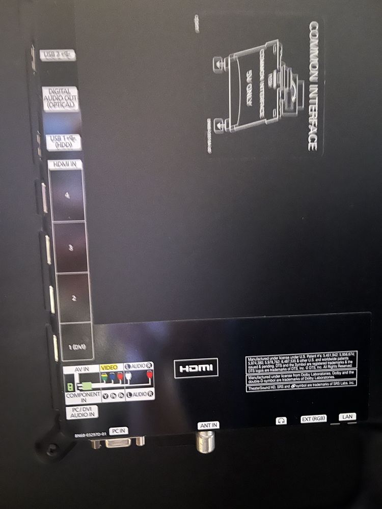 Telewizor samsung 40 cali model UE40D5500RW