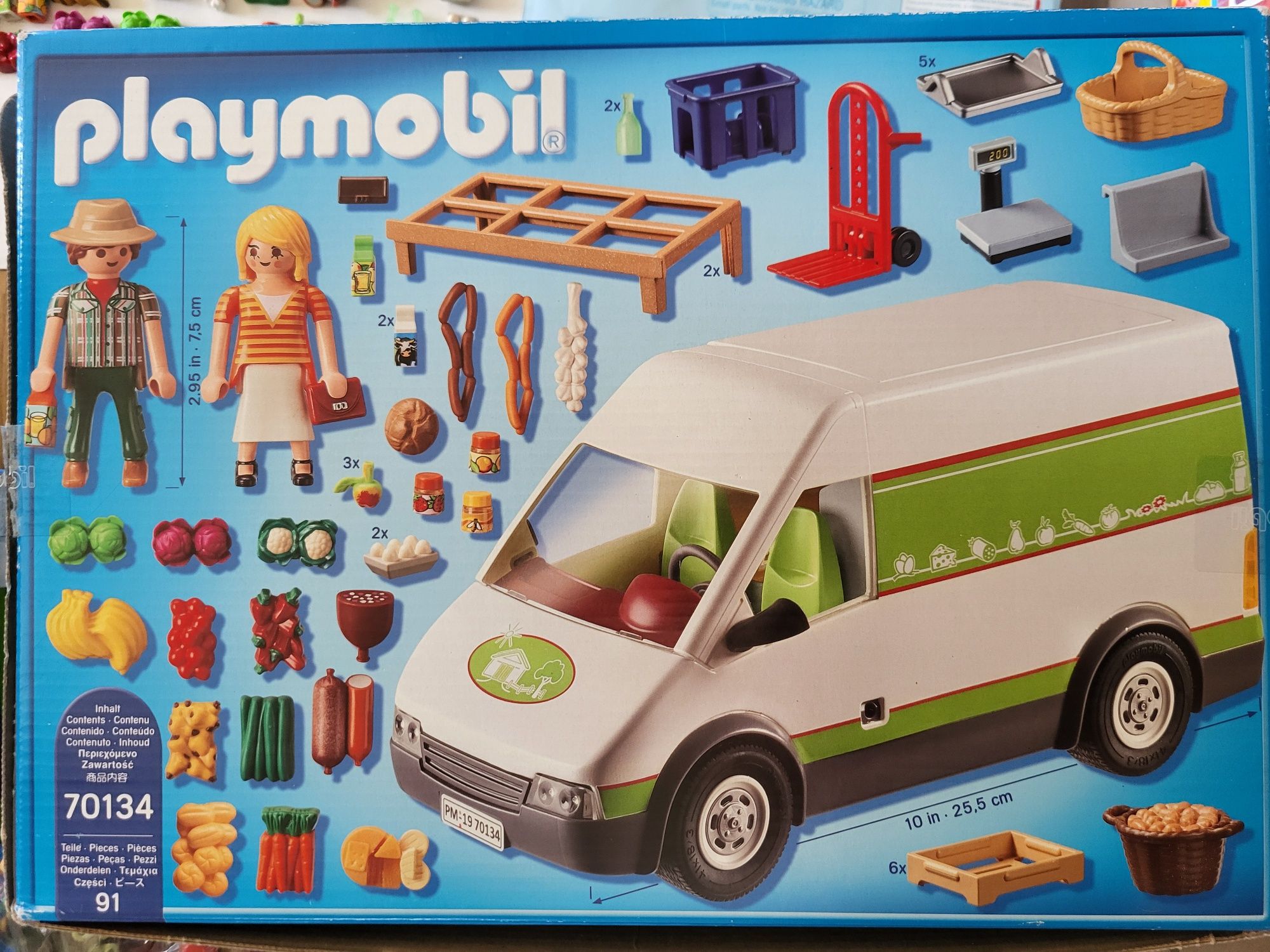 Playmobil 70134 samochód country sklep z warzywami kompletny