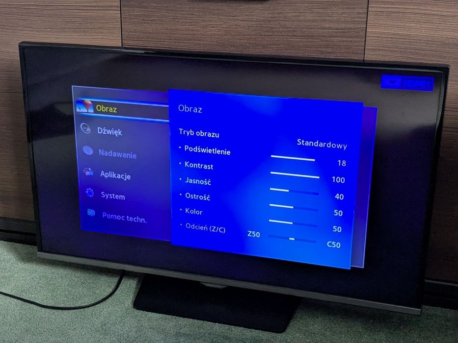 Telewizor Samsung 32 cale LED FullHD 100Hz