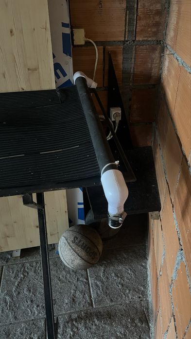 Painel  Aquecimento Água da Piscina + Estrutura Metalica para Afixar