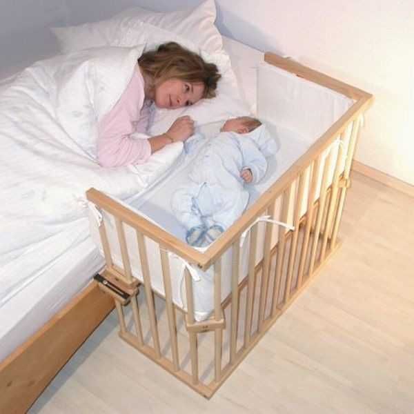 кроватка детская приставная