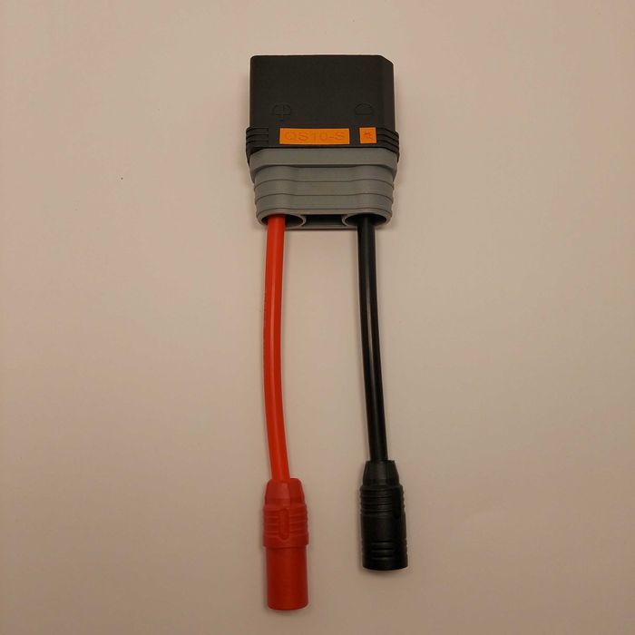 Переходник  QS10-Ѕ  на AS150 Адаптер LiPo аккумуляторов с кабелем 8AWG