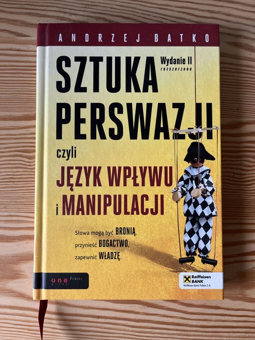 Ksiażka Sztuka perswazji
