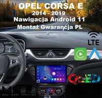 Opel Corsa E Radio Android CarPlay/AndroidAuto Qled LTE 4G Montaż