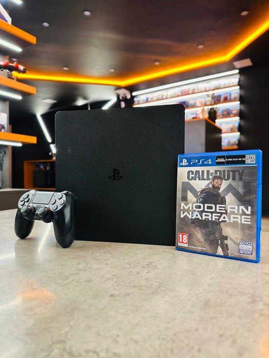 Sony PlayStation 4 Slim 1tb гра в комплект Call Of Duty MW з гарантією