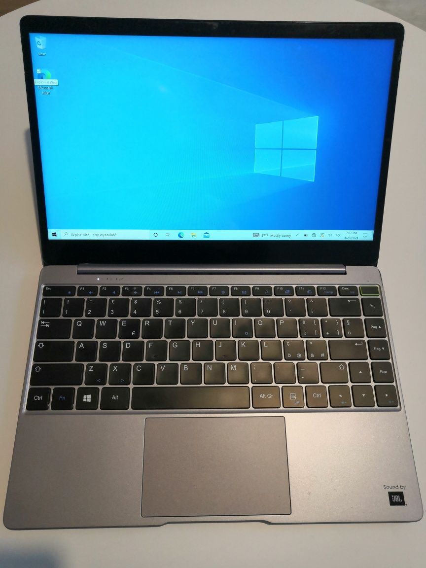 Dotykowy Laptop 13.3 cala 4GB Ram, 64 GB pamieci, Windows 10 lub 11