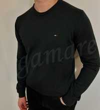 Tommy Hilfiger meski czarny sweter M - XXL czarny sweter
