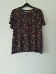 T-shirt manga curta Zara