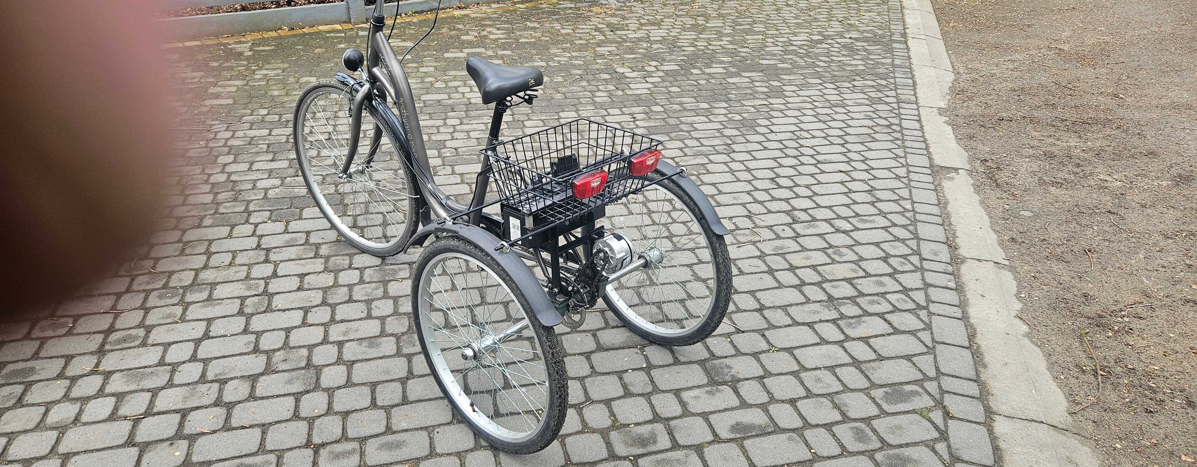 rower trójkołowy elektryczny
