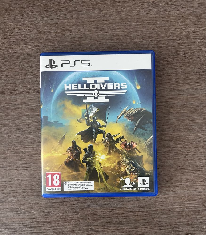 Диск Helldivers 2 PS5