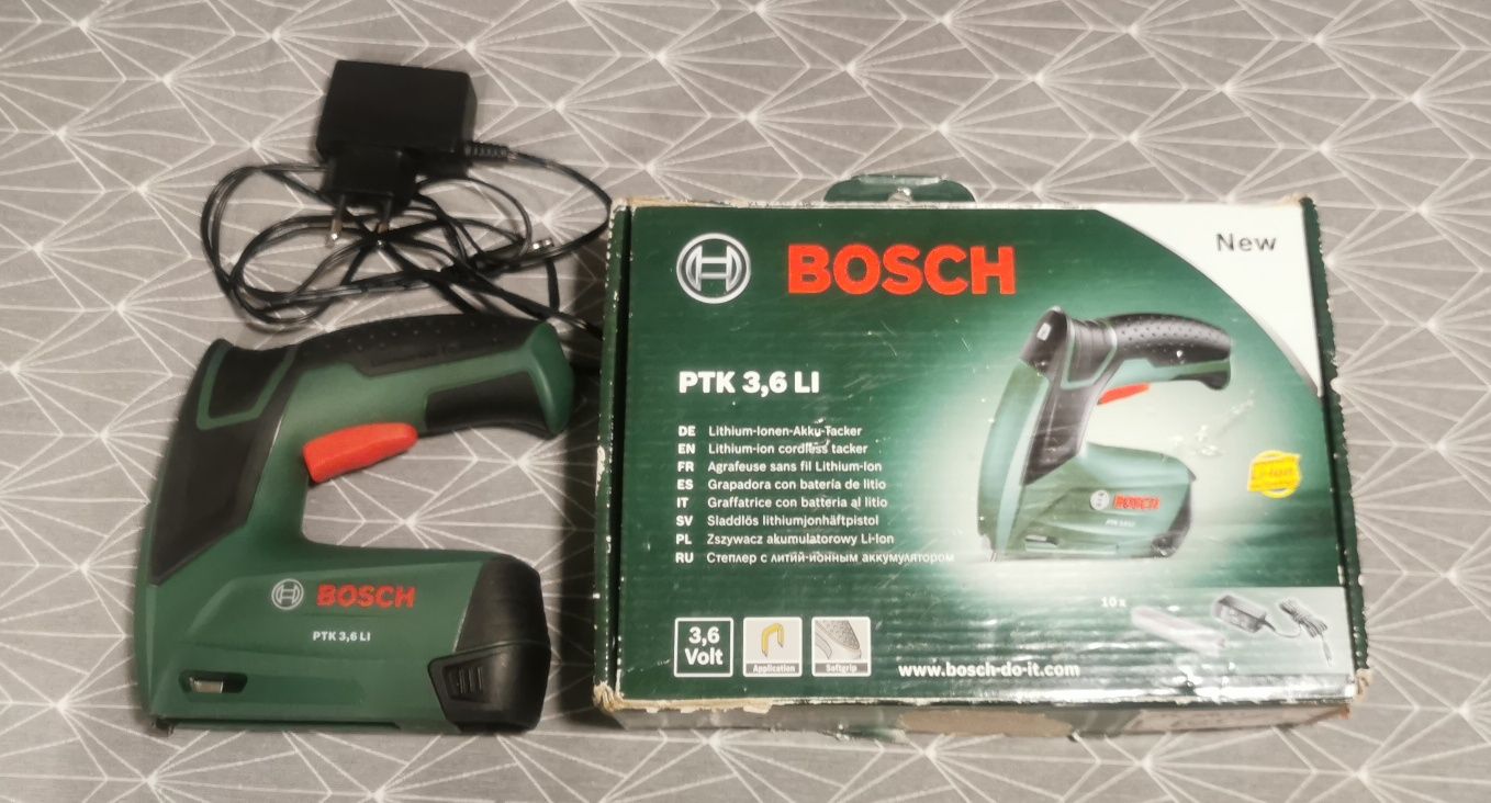 Zszywacz akumulatorowy Bosch PTK 3,6 LI