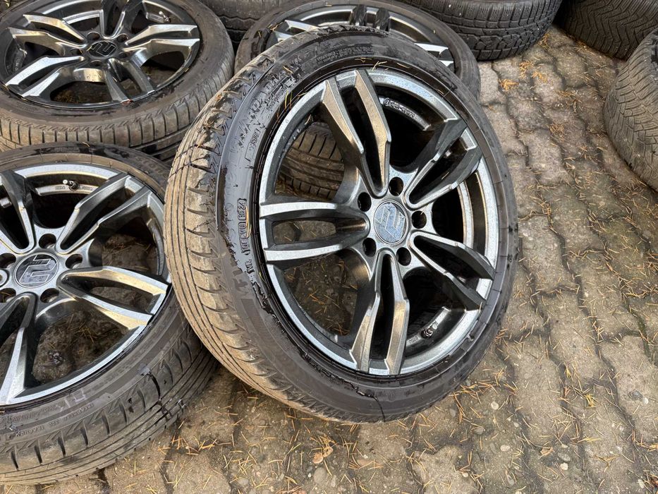 Koła 17" 5x120 BMW 1 E87 F20 F21 F22 3 E36 E46 E90 opony letnie 2024